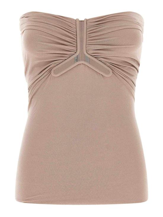 26FW 릭 오웬스 민소매 티셔츠 RP02F5123JNDB23 NUDE NEUTRALS
