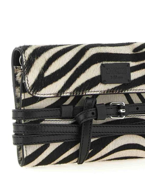 26FW 모스키노 지갑 MC5604PP1POE2952 WHITE - MOSCHINO