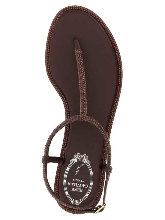 26FW 르네 카오빌라 샌들 C11574010R001Y432 BROWN - RENE CAOVILLA