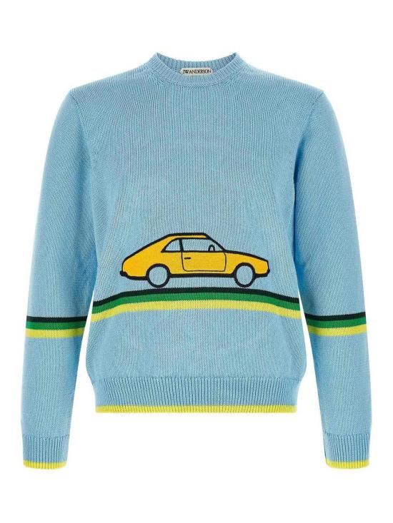 26FW JW앤더슨 스웨터 KW1531YN0515830 LIGHT BLUE