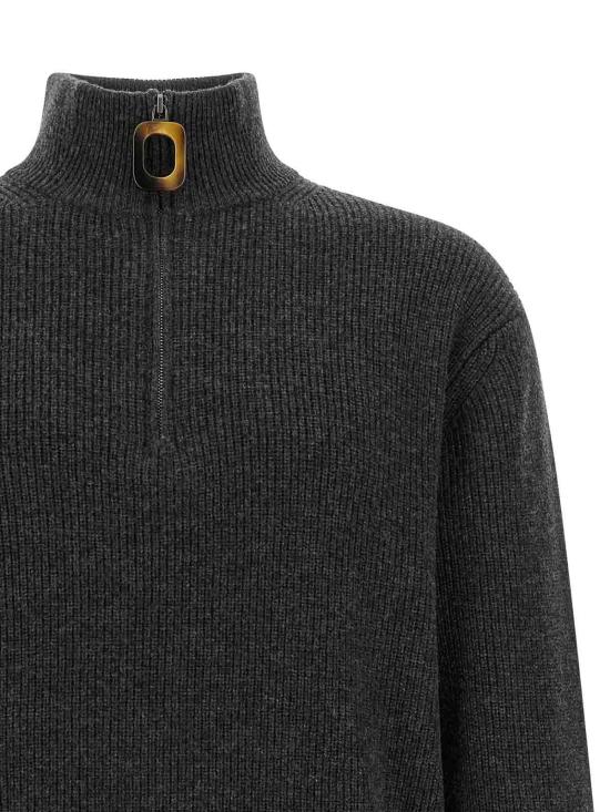 26FW JW앤더슨 집업 니트 KW1481YN0542925 GREY - JW ANDERSON