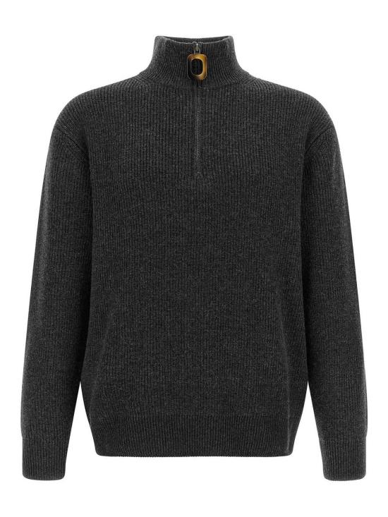 26FW JW앤더슨 집업 니트 KW1481YN0542925 GREY