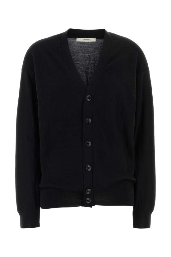 26FW 르메르 릴렉스 트위스트 가디건 릴렉스 트위스트 가디건 PO0052LK1063 BK999 BLACK