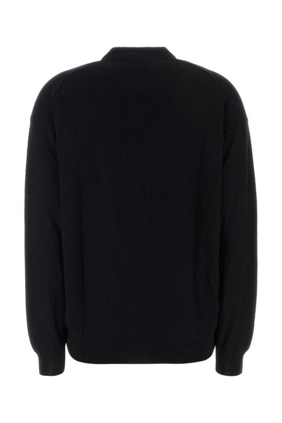 26FW 르메르 릴렉스 트위스트 가디건 릴렉스 트위스트 가디건 PO0052LK1063 BK999 BLACK - LEMAIRE