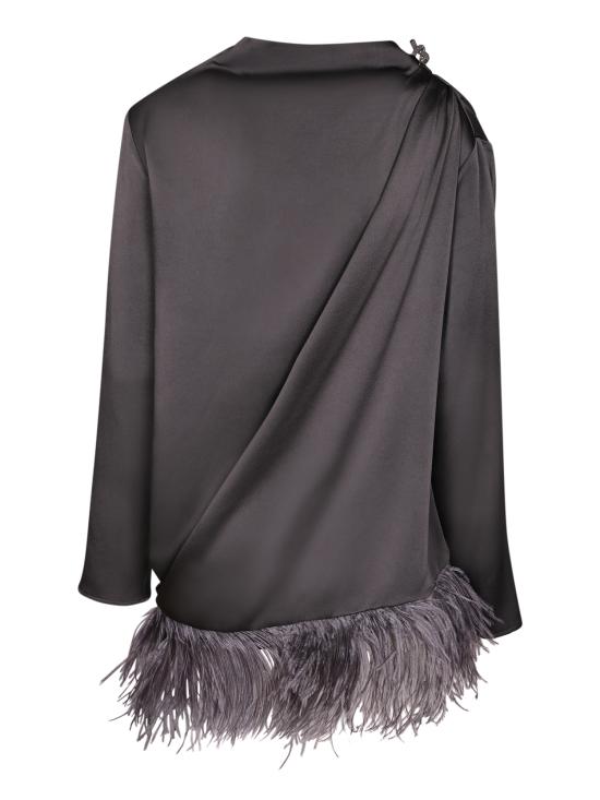 27FW 파비아나 필리피 탑 TPD226F681 M464 8204 Grey - FABIANA FILIPPI