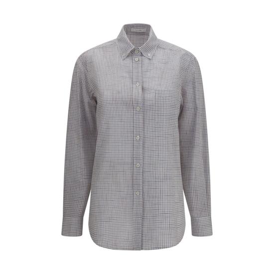 26FW 더로우 셔츠 TH11211W5073WBRBB GRAY