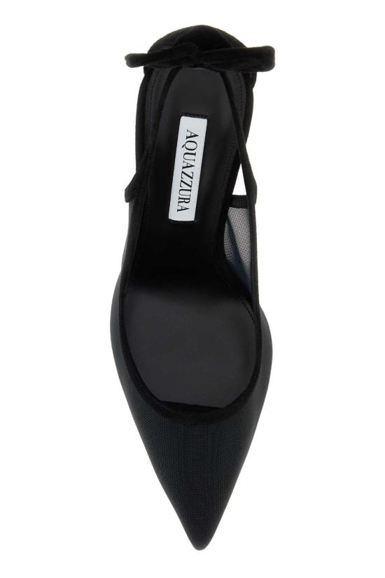 26FW 아쿠아주라 힐/펌프스 DENHIGP1FMD BLACK - AQUAZZURA