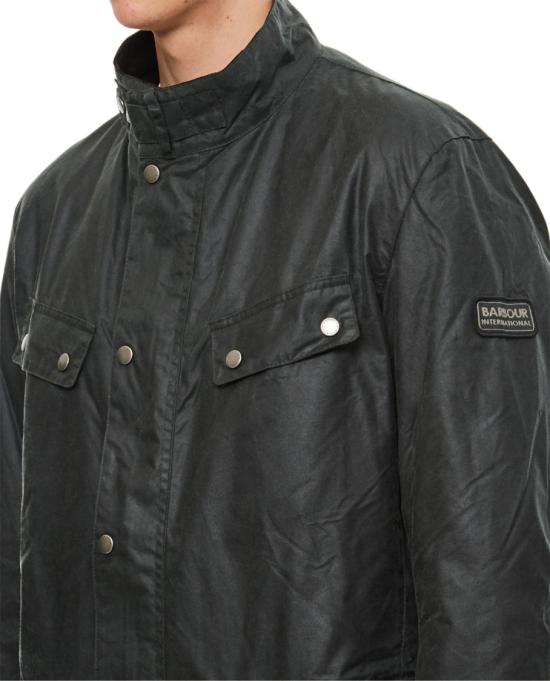  바버 듀크 왁스 자켓 MWX0337SG91 Green - BARBOUR