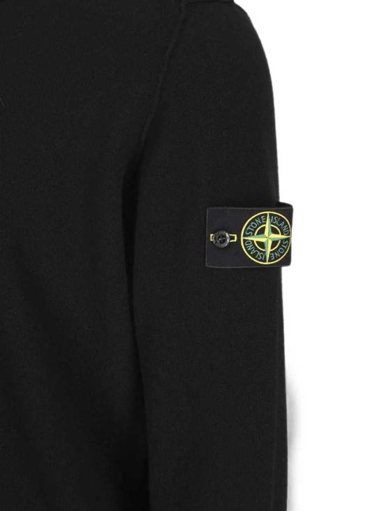 26FW 스톤 아일랜드 니트 스웨터 L2S15 5100021 S00B4 V0029 BLACK DOM - STONE ISLAND