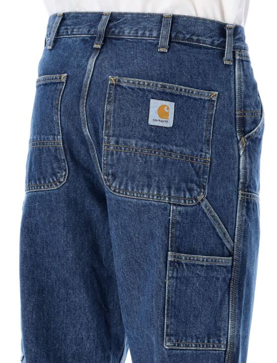 26FW 칼하트 WIP 스미스 데님 더블 니 팬츠 I032699 0106 BLUE STONE WASHED DOM - CARHARTT WIP