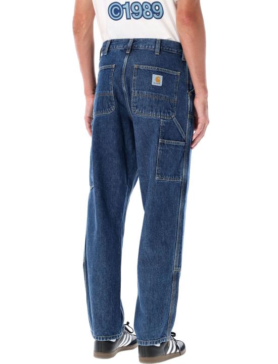 26FW 칼하트 WIP 스미스 데님 더블 니 팬츠 I032699 0106 BLUE STONE WASHED DOM - CARHARTT WIP