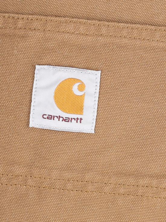 26FW 칼하트 WIP 디어본 캔버스 싱글 니 팬츠 I031497 HZ02 HAMILTON BROWN RINSED DOM - CARHARTT WIP