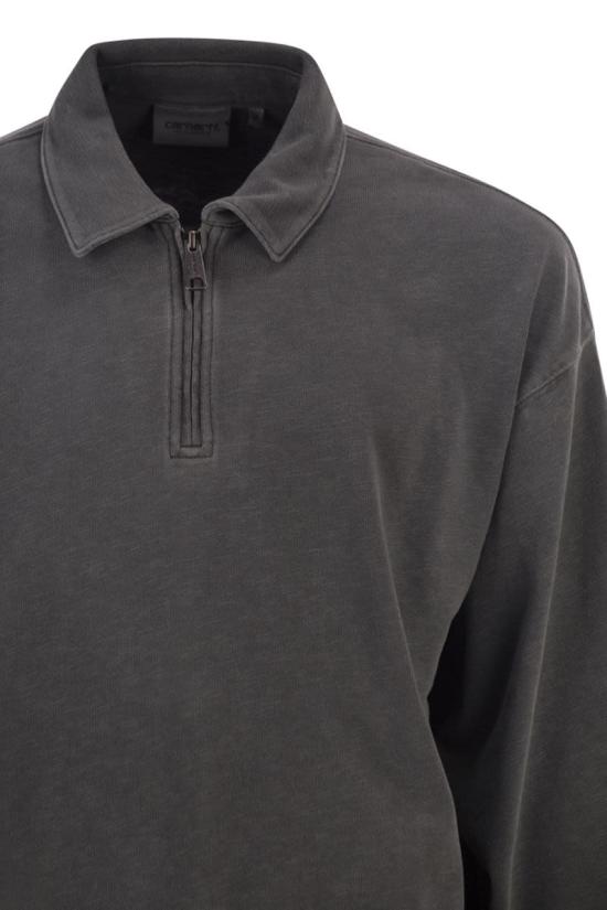 26FW 칼하트 WIP 폴로 티셔츠 I036893 89GD BLACK DOM - CARHARTT WIP