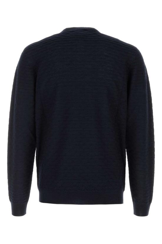 26FW 조르지오 아르마니 스웨터 GM003873AF28176 U8139 NAVY - GIORGIO ARMANI