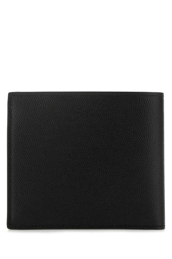 26FW 생로랑 그랑 드 뿌드르 엠보스드 레더 이스트/웨스트 동전 반지갑 396303BTY0N 1000 BLACK - SAINT LAURENT