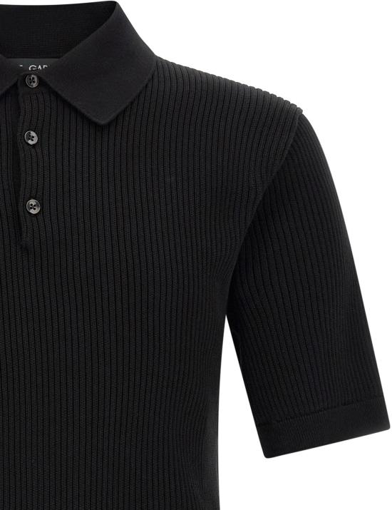  돌체앤가바나 폴로 티셔츠 15794543427870 BLACK - DOLCE & GABBANA