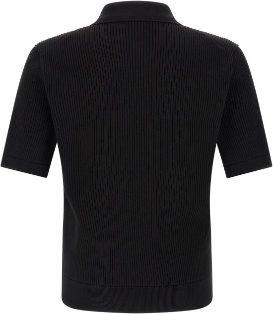  돌체앤가바나 폴로 티셔츠 15794543427870 BLACK - DOLCE & GABBANA