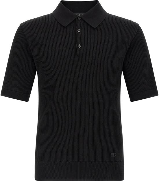  돌체앤가바나 폴로 티셔츠 15794543427870 BLACK