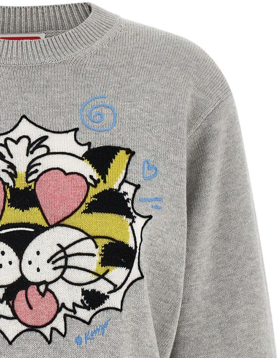  겐조 니트웨어 15787020550430 GREY - KENZO