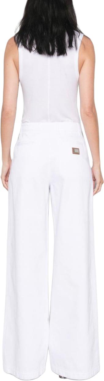 26FW 돌체앤가바나 데님 팬츠 FTDFLDG8PE9S9001 WHITE - DOLCE & GABBANA