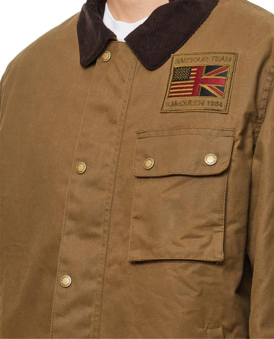  바버 인터네셔널 워커스 왁스 자켓 MWX1853SN32 Brown - BARBOUR