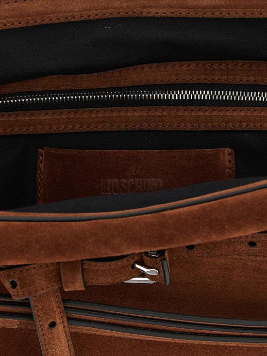 25FW 모스키노 클러치/파우치 15813663588638 BROWN - MOSCHINO