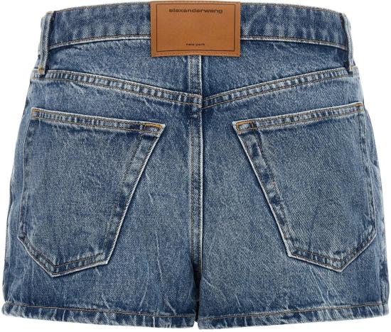 25FW 알렉산더 왕 숏팬츠 15822071496990 BLUE - ALEXANDER WANG