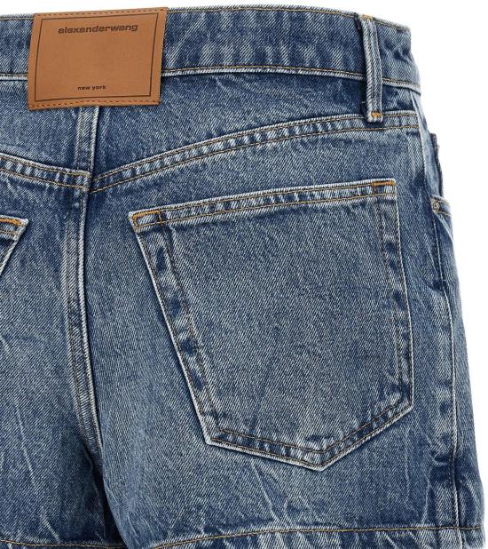 25FW 알렉산더 왕 숏팬츠 15822071496990 BLUE - ALEXANDER WANG