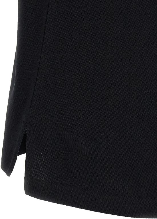 25FW 모스키노 폴로 티셔츠 15803144667422 BLACK - MOSCHINO