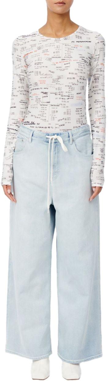 26SS MM6 메종마르지엘라 데님 팬츠 15793375838494 LICHTBLUE - MM6 MAISON MARGIELA