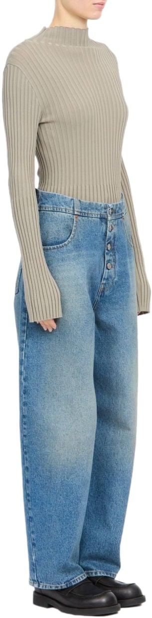 26SS MM6 메종마르지엘라 데님 팬츠 15777191788830 BLUE - MM6 MAISON MARGIELA