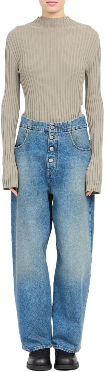 26SS MM6 메종마르지엘라 데님 팬츠 15777191788830 BLUE - MM6 MAISON MARGIELA