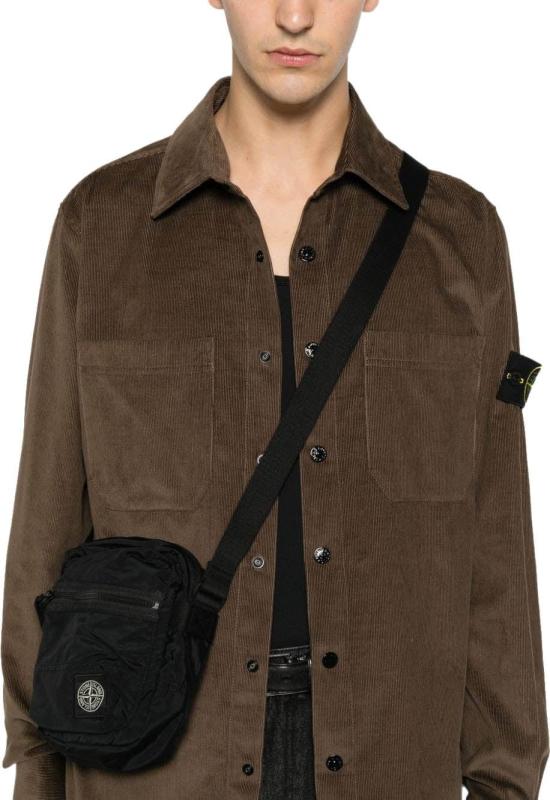 26FW 스톤 아일랜드 숄더백 15813661393182 BLACK - STONE ISLAND