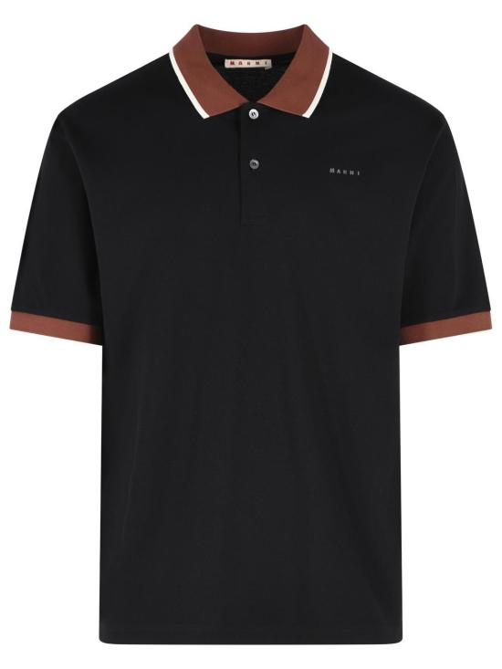  마르니 폴로 티셔츠 15817668591902 BLACK