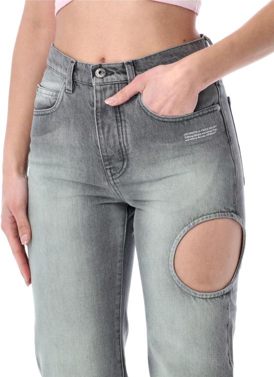 26SS 오프화이트 데님 팬츠 15793373020446 LICHTGREY - OFF WHITE