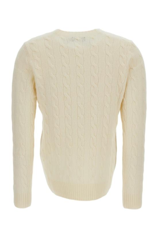 26FW 폴로 랄프로렌 폴로 자수 케이블 니트 스웨터 211971865001AUTHENTICCREAM Neutrals - POLO RALPH LAUREN