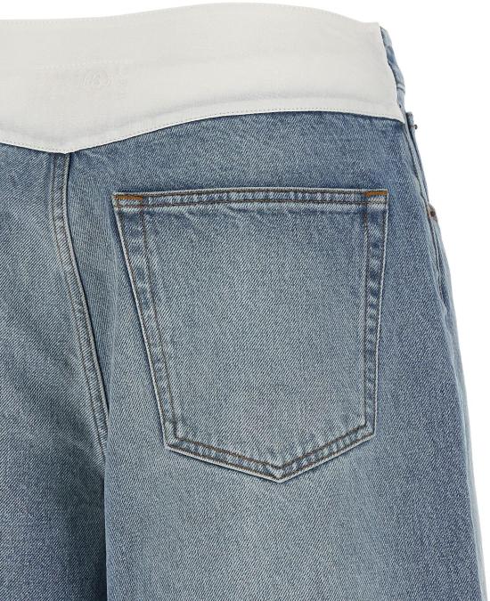 25FW MM6 메종마르지엘라 숏팬츠 15818205593886 BLUE - MM6 MAISON MARGIELA