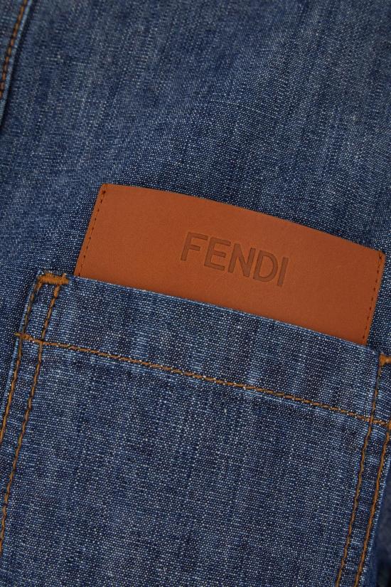 26FW 펜디 데님 자켓 15833474629918 BLUE - FENDI