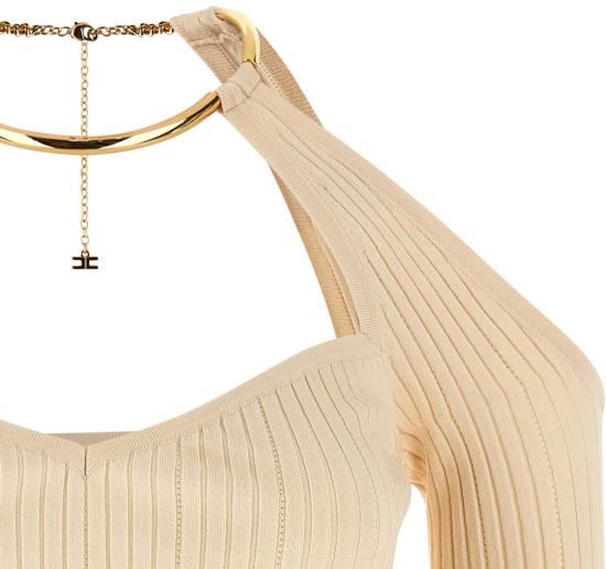  엘리자베타프랜치 니트웨어 15779735339294 BEIGE - ELISABETTA FRANCHI