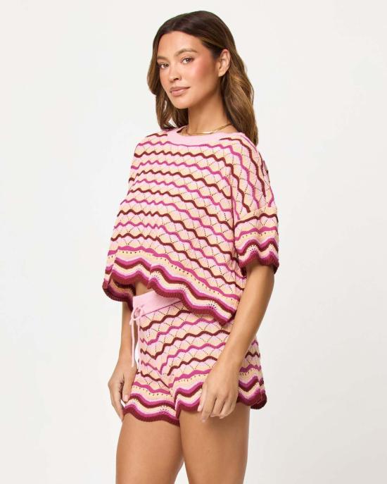  엘스페이스 숏팬츠 SUNSH25 PINK - L SPACE