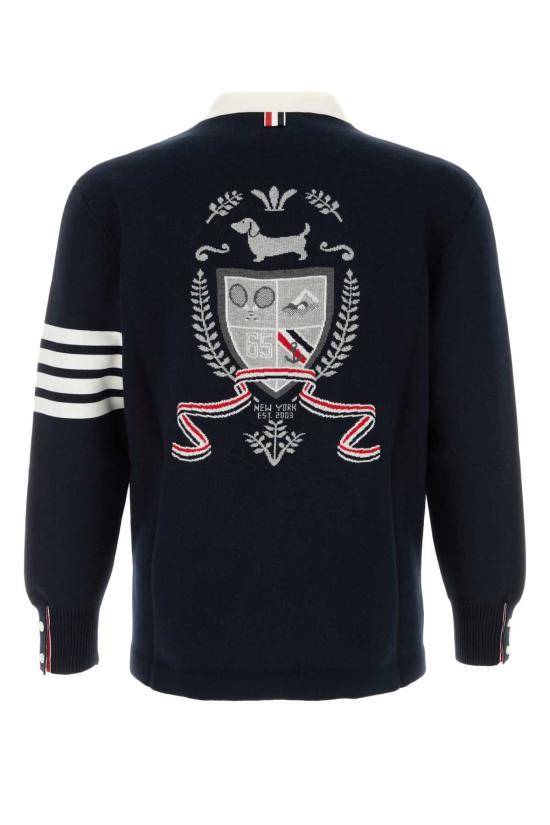 26SS 톰브라운 스웨터 MKC634AY3043 415 NAVY - THOM BROWNE
