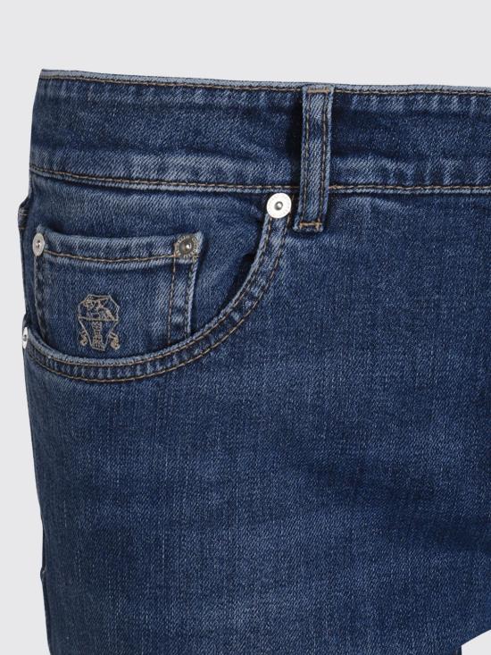 26FW 브루넬로 쿠치넬리 라이트웨이트 데님 팬츠 M283PD3210C 1471 Indigo - BRUNELLO CUCINELLI
