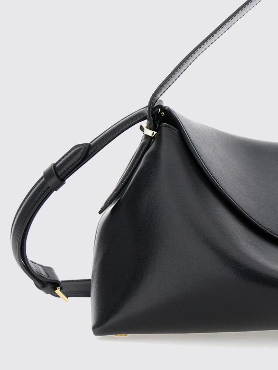 26FW 토템 T락 탑 핸들 백 234WLGBG417LE0025 001 Black - TOTEME