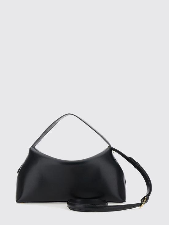 26FW 토템 T락 탑 핸들 백 234WLGBG417LE0025 001 Black - TOTEME