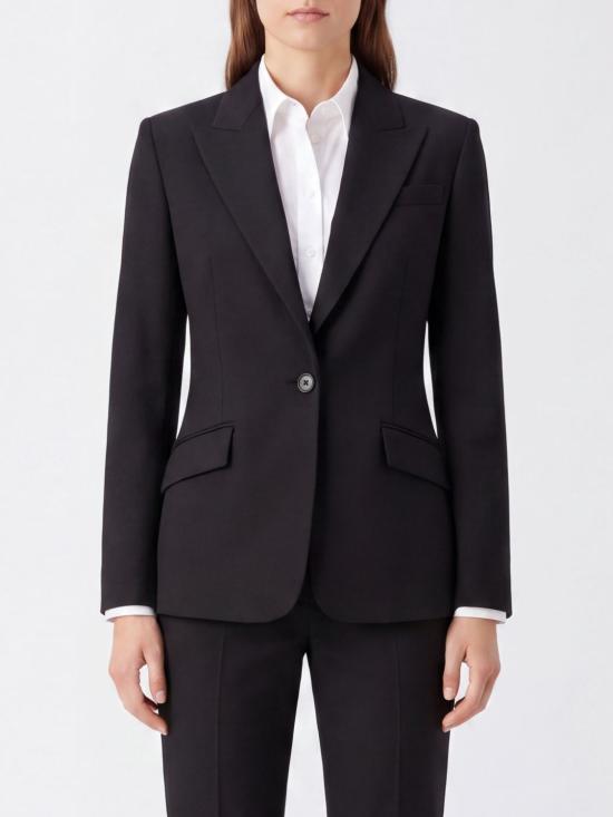 26FW 안다마네 수트 자켓 T203029ATNW070 999 Black