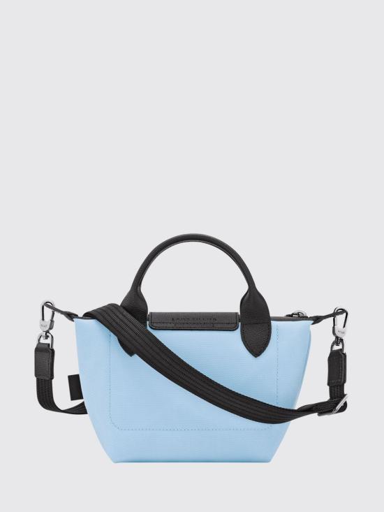 26FW 롱샴 르 플리아쥬 에너지 탑 핸들백 XS L1500HSR E98 Gnawed Blue - LONGCHAMP