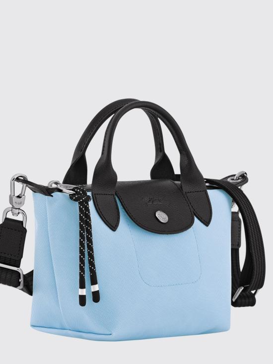 26FW 롱샴 르 플리아쥬 에너지 탑 핸들백 XS L1500HSR E98 Gnawed Blue - LONGCHAMP