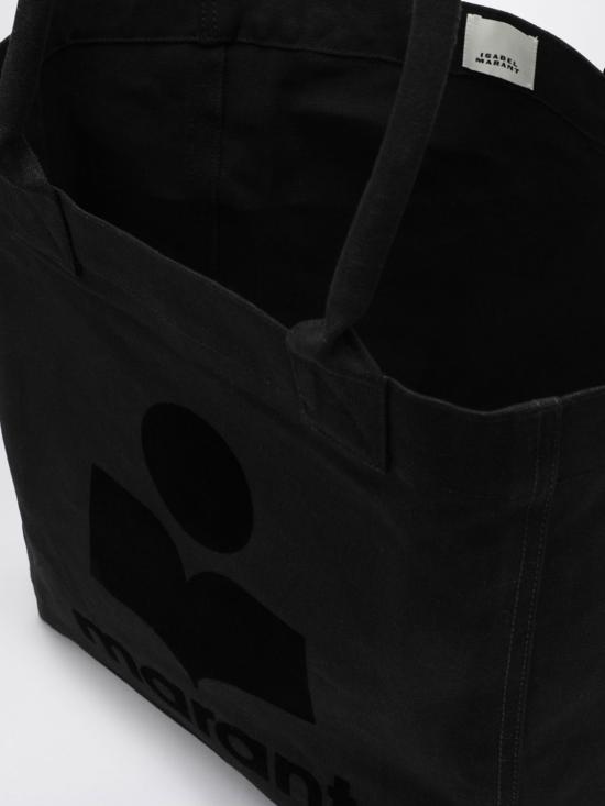 26FW 이자벨마랑 옌키 코튼 핸드 캐리 백 PM0001FAA1X18M 01BK Black - ISABEL MARANT