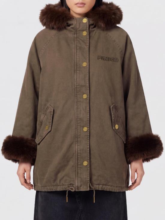 26FW 핑코 자켓 107231A3GV L64 Brown