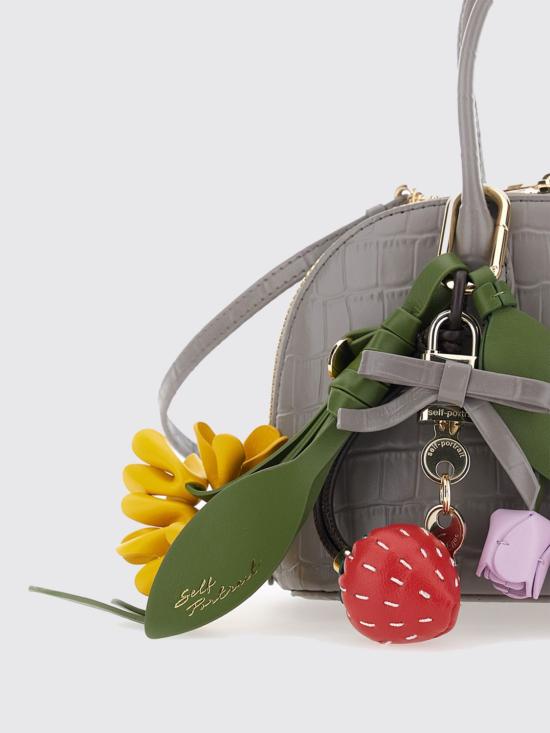 26FW 셀프 포트레이트 토트백 PF26316GR Grey - SELF PORTRAIT